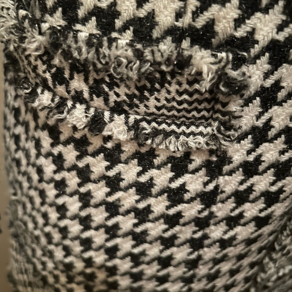 InterPlanet Long Lined Houndstooth Women's Blazer… - image 5